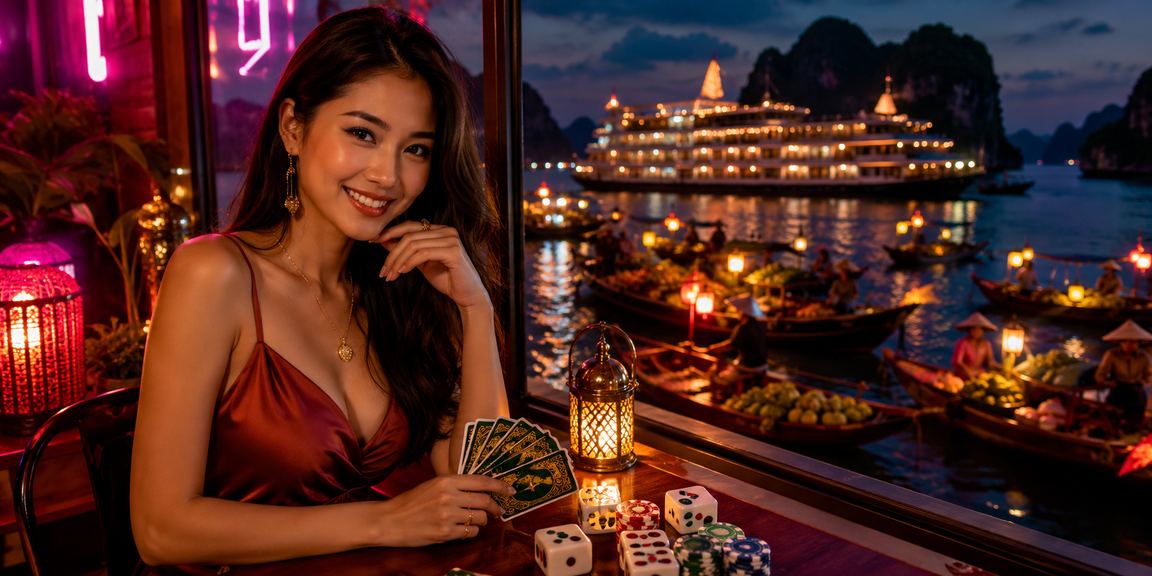 Người chơi tại Hạ Long đăng nhập vào nền tảng hh3h trên điện thoại di động